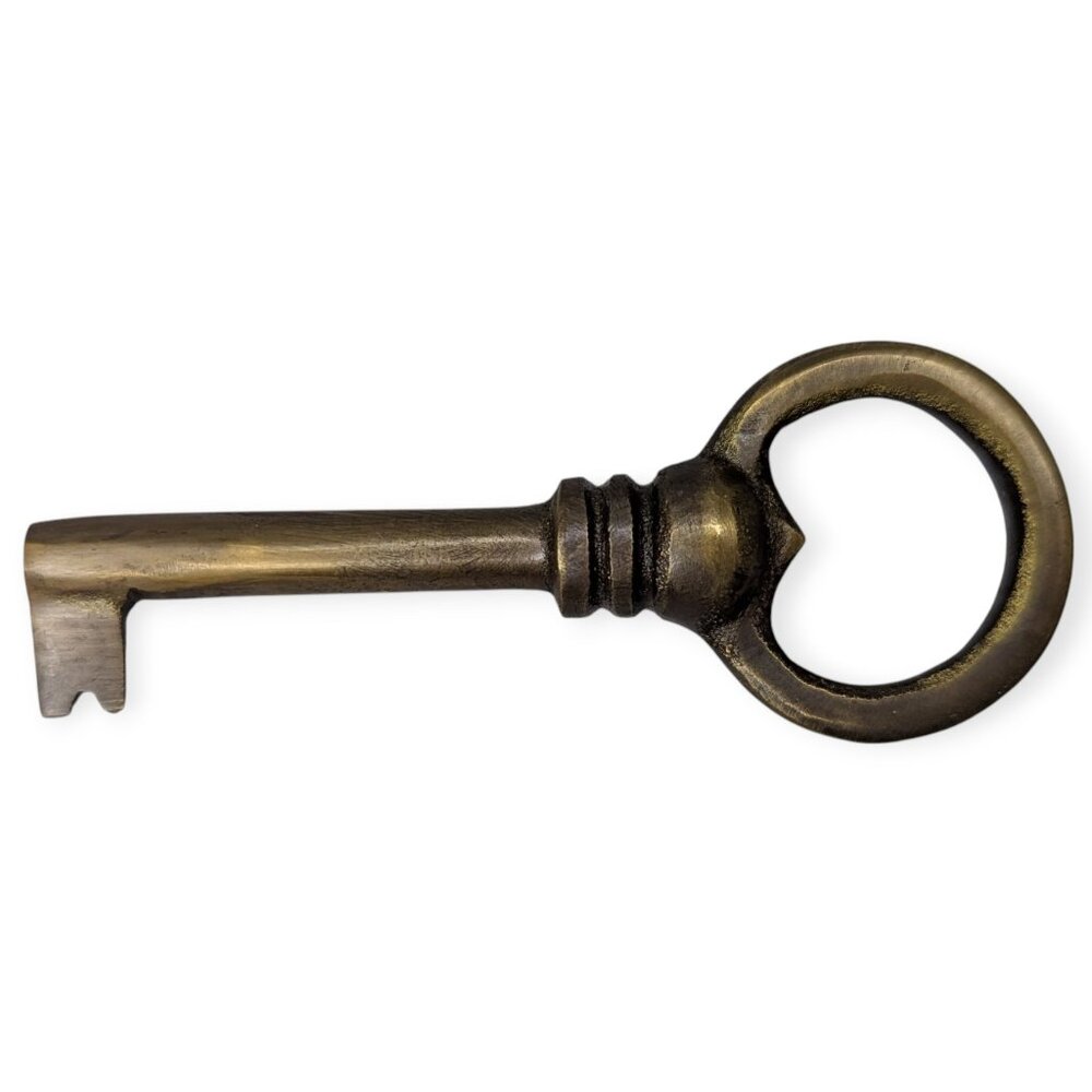 Antique Style Brass Skeleton Key